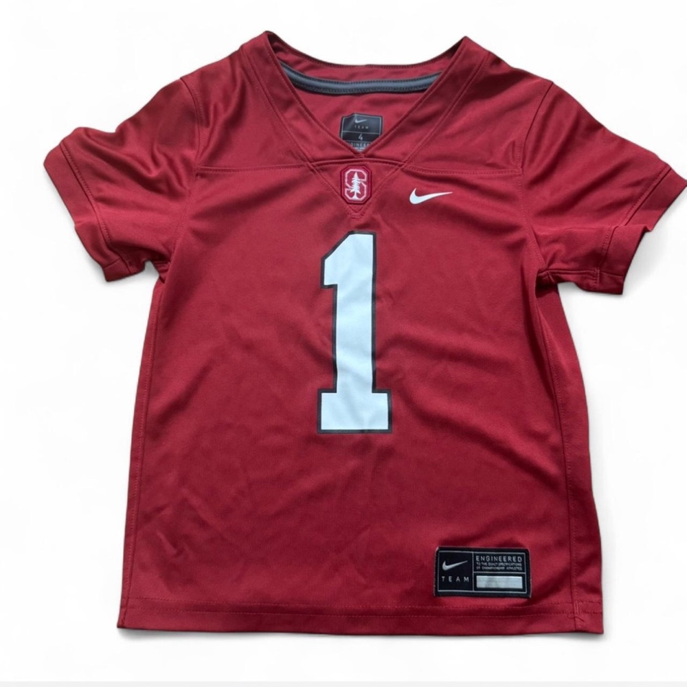 Nike Kids Red Stanford Sports Jersey size 4t